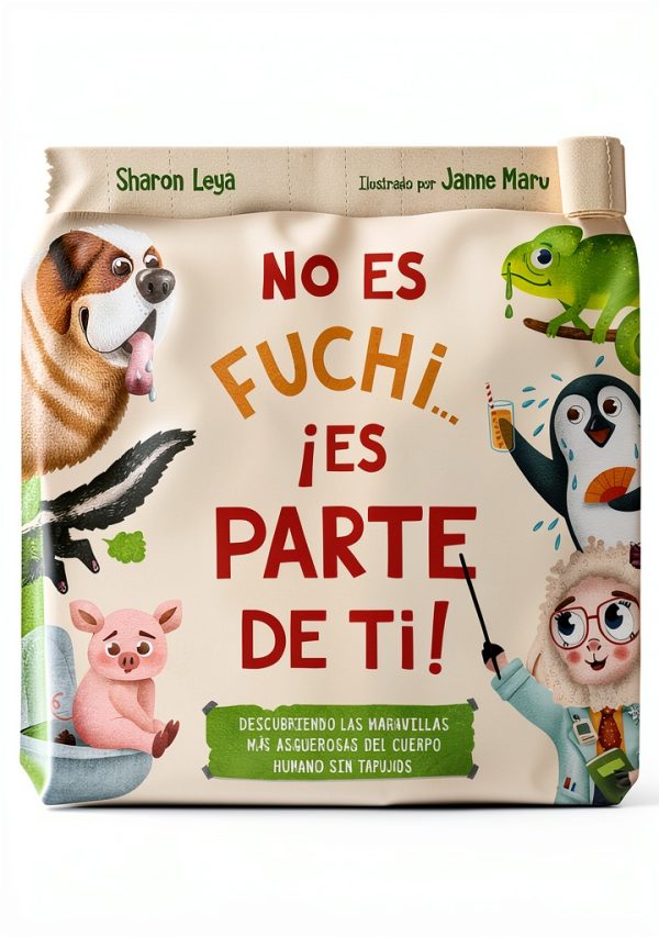 Professor Ewe Book 3 Spanish Children’s Anatomy Humor Kindle eBook-0