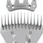 Sheep Shears Wool Clippers Replacement Blades Set by TAKEKIT 13‑Tooth-0
