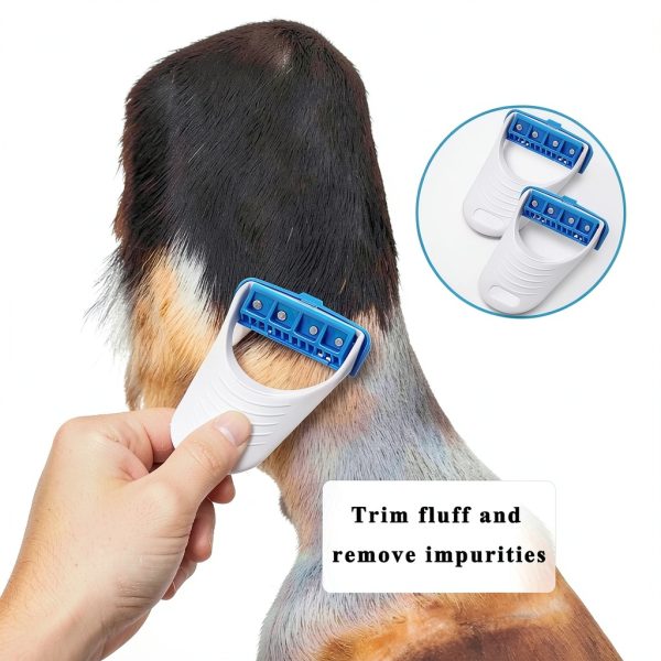 Horse Clippers Tinalen HP-001 6Pcs Grooming Razor Set Safety Cover-2