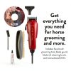 Wahl Pro Plus Equine Horse Clipper – Adjustable Blade & Grooming Tools-4