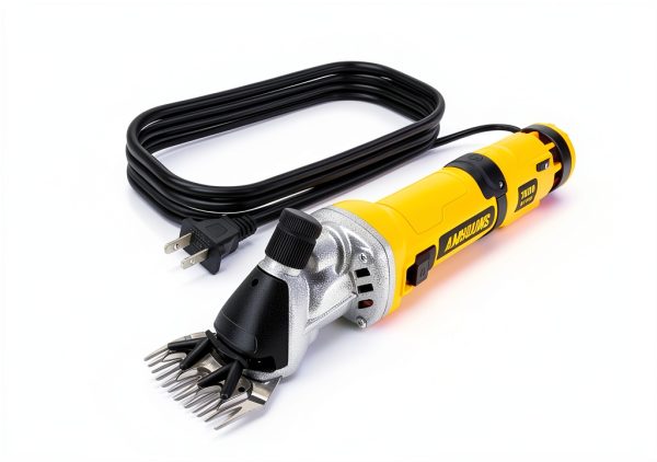 AMYWMS 600W Electric Sheep Shears Heavy Duty 6 Speed Yellow Clippers-4