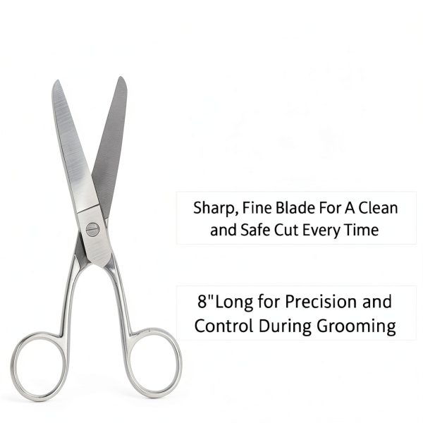 Fetlock and Bridle Path Shears LBH MARKET 8 inch Steel Shears-1