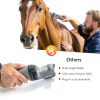 Horse Clippers Rosvola Professional Cordless Trimmer with LED Display-6